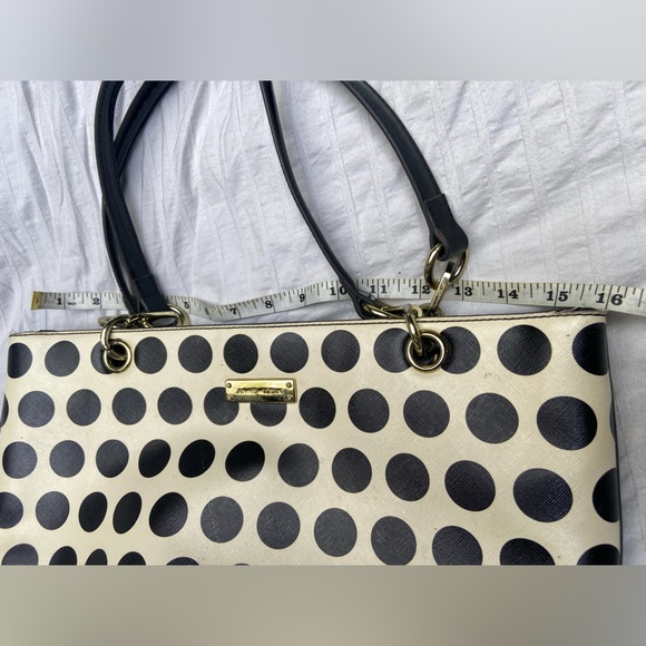Anne Klein polka dot tote - Picture 12 of 13